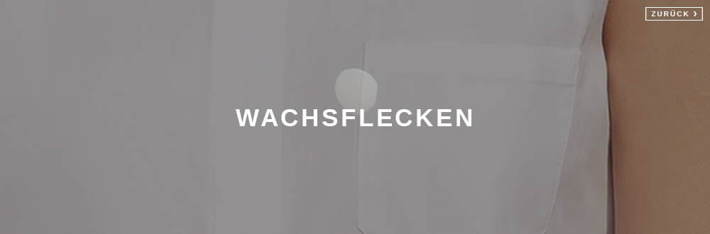 Wachsflecken entfernen
